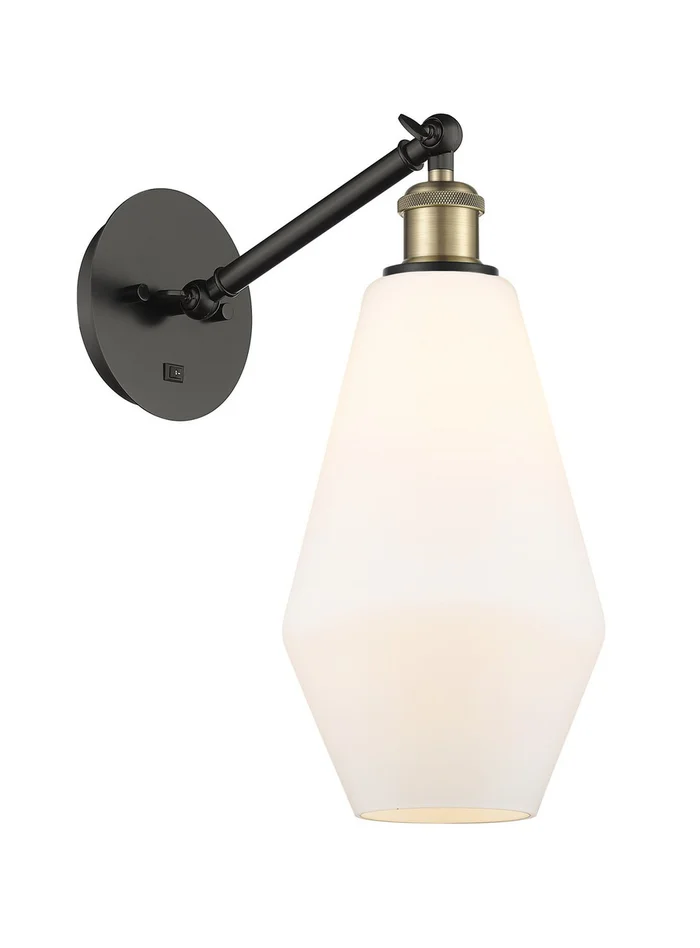 Ballston LED Wall Sconce in Black Antique Brass (405|317-1W-BAB-G651-7-LED)