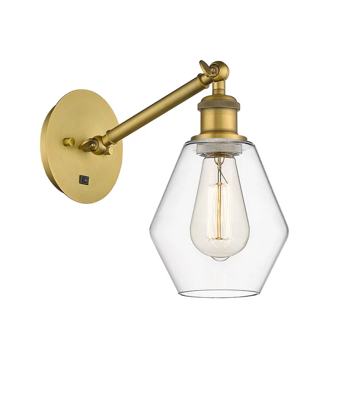 Ballston LED Wall Sconce in Brushed Brass (405|317-1W-BB-G652-6-LED)
