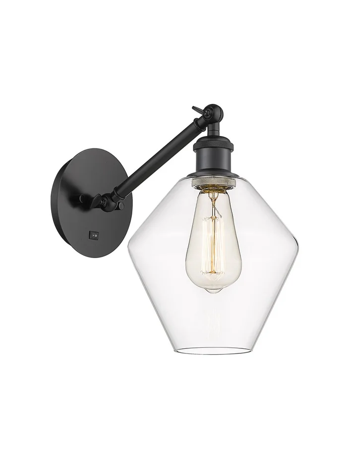 Ballston LED Wall Sconce in Matte Black (405|317-1W-BK-G652-8-LED)
