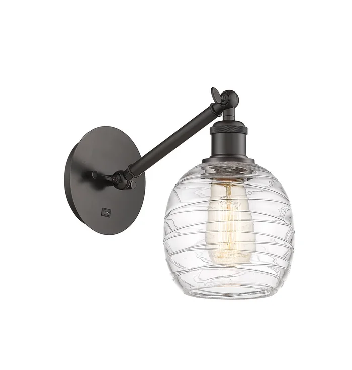 Ballston LED Wall Sconce in Oil Rubbed Bronze (405|317-1W-OB-G1013-LED)