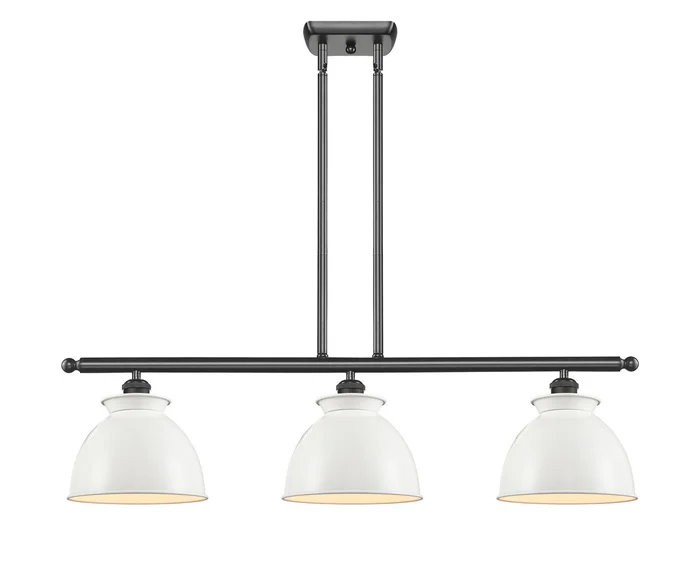 Ballston Three Light Island Pendant in Oil Rubbed Bronze (405|516-3I-OB-M14-W)