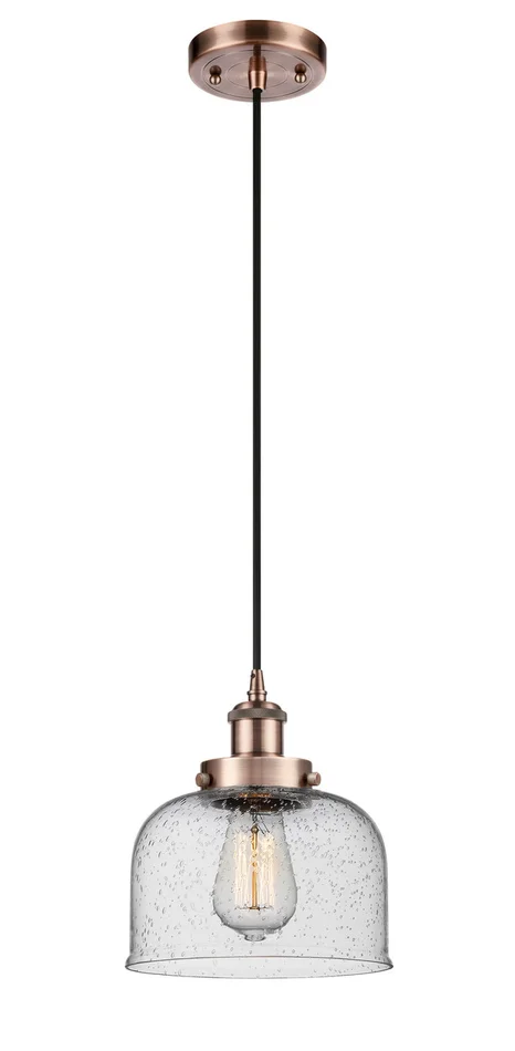 Ballston Urban LED Mini Pendant in Antique Copper (405|916-1P-AC-G74-LED)