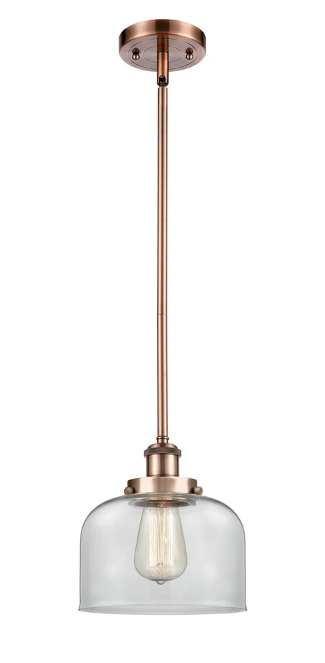 Ballston Urban LED Mini Pendant in Antique Copper (405|916-1S-AC-G72-LED)