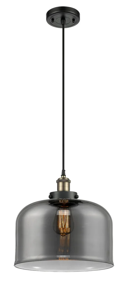 Ballston Urban LED Mini Pendant in Black Antique Brass (405|916-1P-BAB-G73-L-LED)