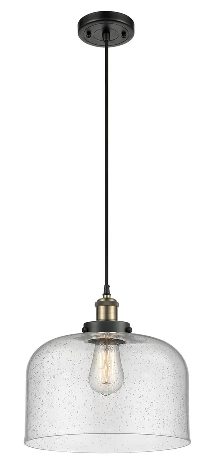 Ballston Urban LED Mini Pendant in Black Antique Brass (405|916-1P-BAB-G74-L-LED)