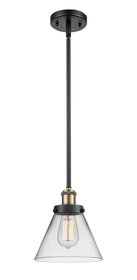 Ballston Urban LED Mini Pendant in Black Antique Brass (405|916-1S-BAB-G42-LED)
