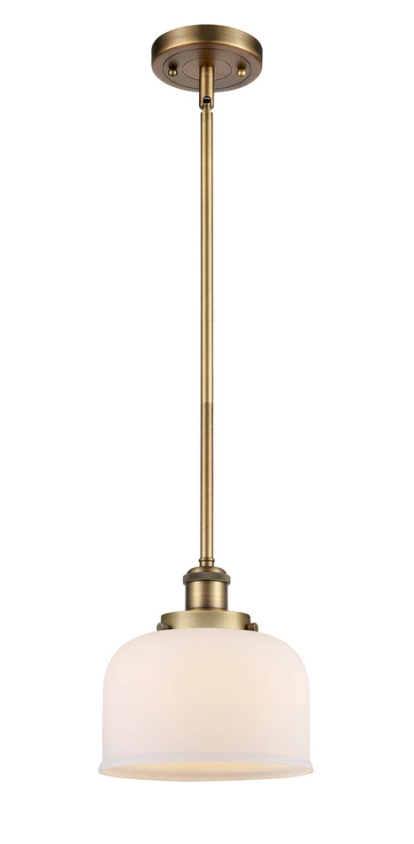 Ballston Urban LED Mini Pendant in Brushed Brass (405|916-1S-BB-G71-LED)