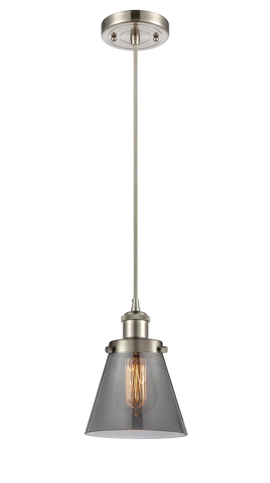 Ballston Urban LED Mini Pendant in Brushed Satin Nickel (405|916-1P-SN-G63-LED)