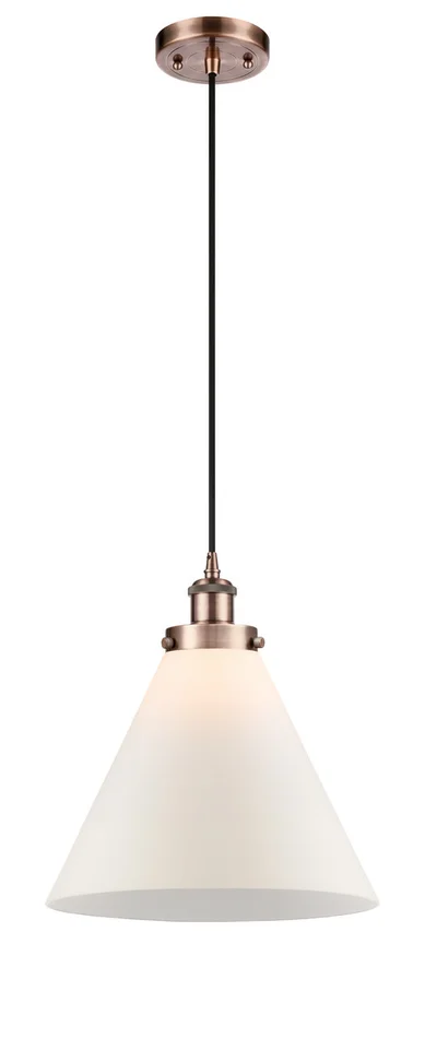 Ballston Urban LED Pendant in Antique Copper (405|916-1P-AC-G41-L-LED)