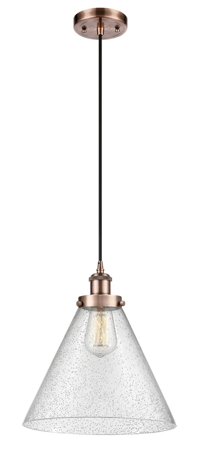 Ballston Urban LED Pendant in Antique Copper (405|916-1P-AC-G44-L)