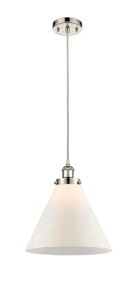 Ballston Urban LED Pendant in Polished Nickel (405|916-1P-PN-G41-L-LED)