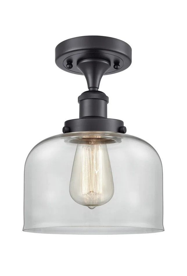Ballston Urban LED Semi-Flush Mount in Oil Rubbed Bronze (405|916-1C-OB-G78-LED)