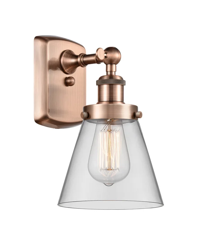 Ballston Urban LED Wall Sconce in Antique Copper (405|916-1W-AC-G62-LED)