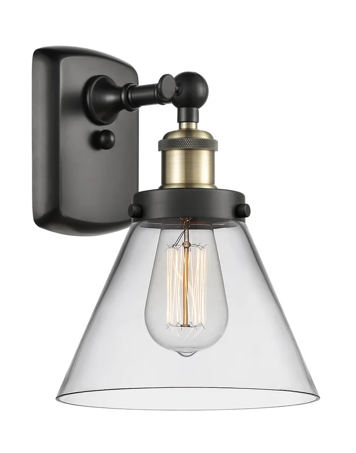 Ballston Urban LED Wall Sconce in Black Antique Brass (405|916-1W-BAB-G42-LED)