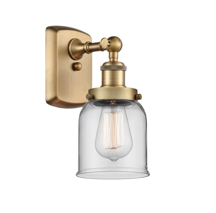 Ballston Urban LED Wall Sconce in Brushed Brass (405|916-1W-BB-G52-LED)
