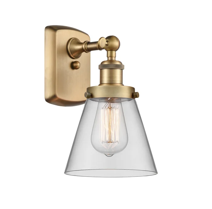 Ballston Urban LED Wall Sconce in Brushed Brass (405|916-1W-BB-G62-LED)