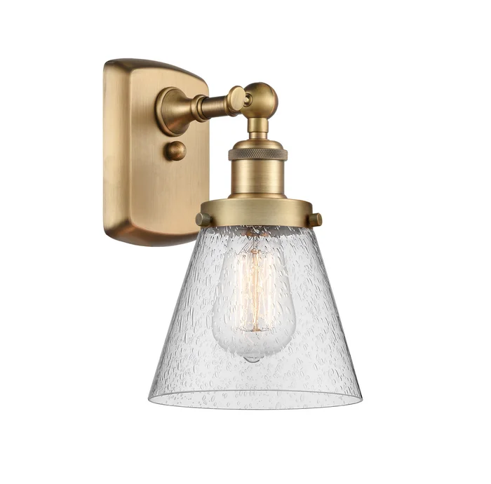 Ballston Urban LED Wall Sconce in Brushed Brass (405|916-1W-BB-G64-LED)
