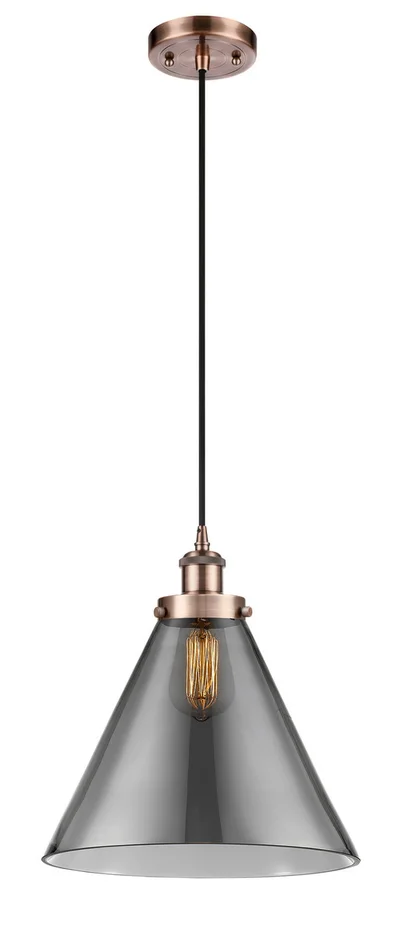 Ballston Urban One Light Mini Pendant in Antique Copper (405|916-1P-AC-G43-L)