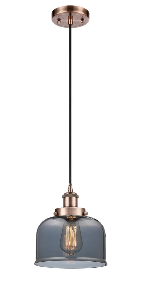 Ballston Urban One Light Mini Pendant in Antique Copper (405|916-1P-AC-G73)
