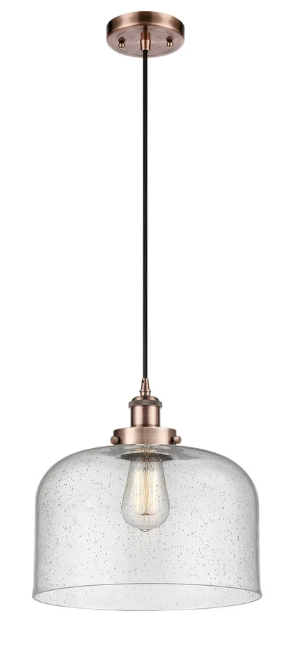 Ballston Urban One Light Mini Pendant in Antique Copper (405|916-1P-AC-G74-L)