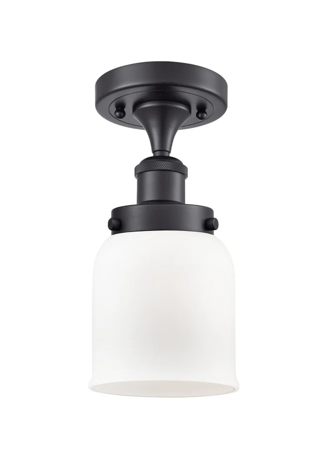 Ballston Urban One Light Semi-Flush Mount in Oil Rubbed Bronze (405|916-1C-OB-G58)