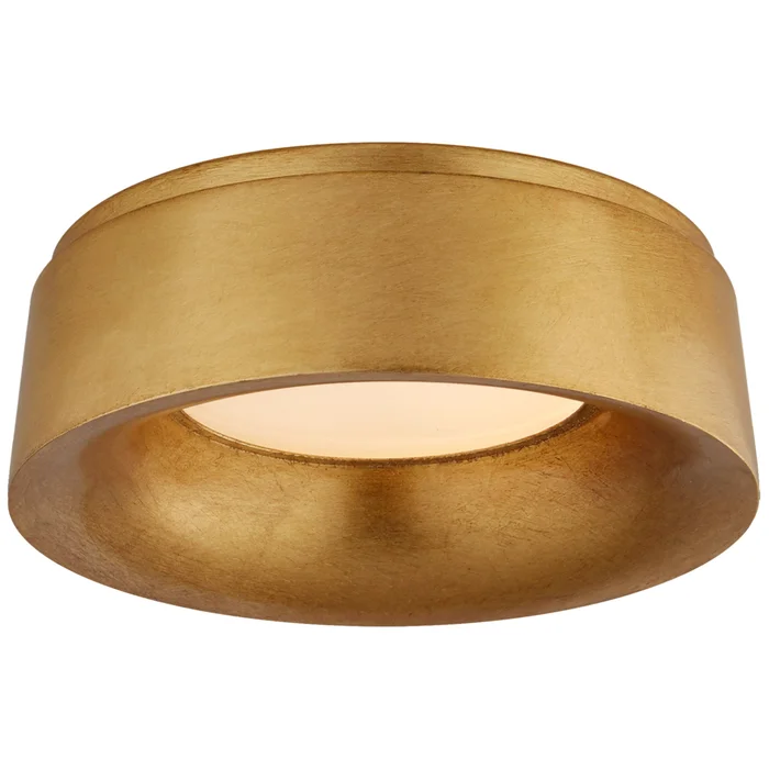 Barbara Barry Halo Small Flush Mount in Gild Ceiling Light W11.25″ x H4.25″