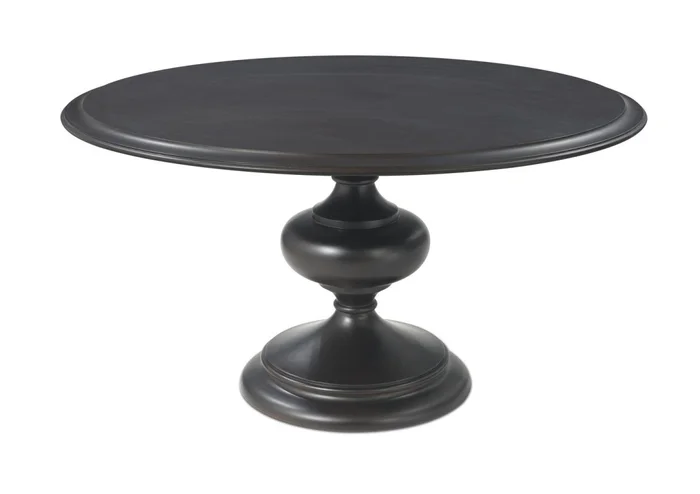 Bassett Mirror Company Belgian Luxe Grimes Dining Table in Espresso 2971-700-467