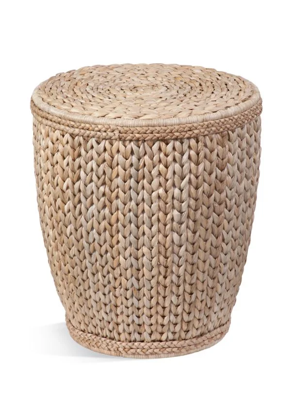 Bassett Mirror Company Caffey Round End Table in Natural 8540-LR-220EC