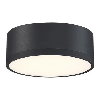 Beat LED Flush Mount in Black (18|50004LEDD-BL/ACR)