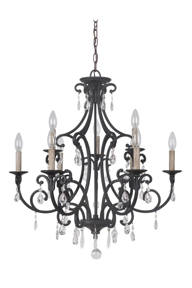 Bentley Nine Light Chandelier