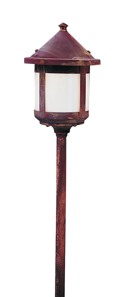 Berkeley One Light Stem Mount in Antique Copper (37|LV24-B6SCR-AC)