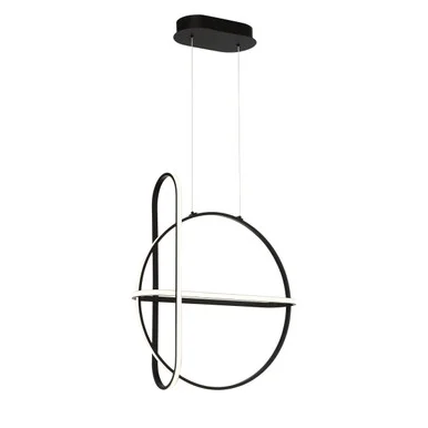 Berkley LED Chandelier in Black (40|37035-013)