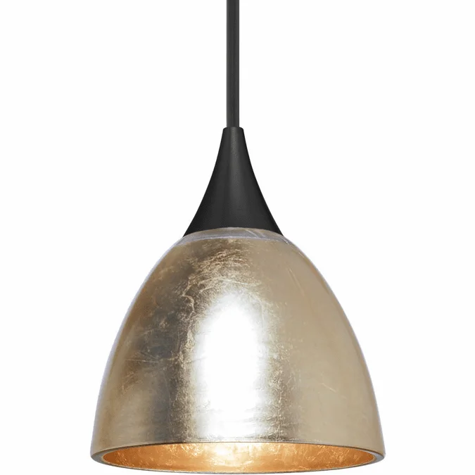 Besa 1XT-1758GF Divi Contemporary Black LED Low Voltage Mini Pendant Lamp