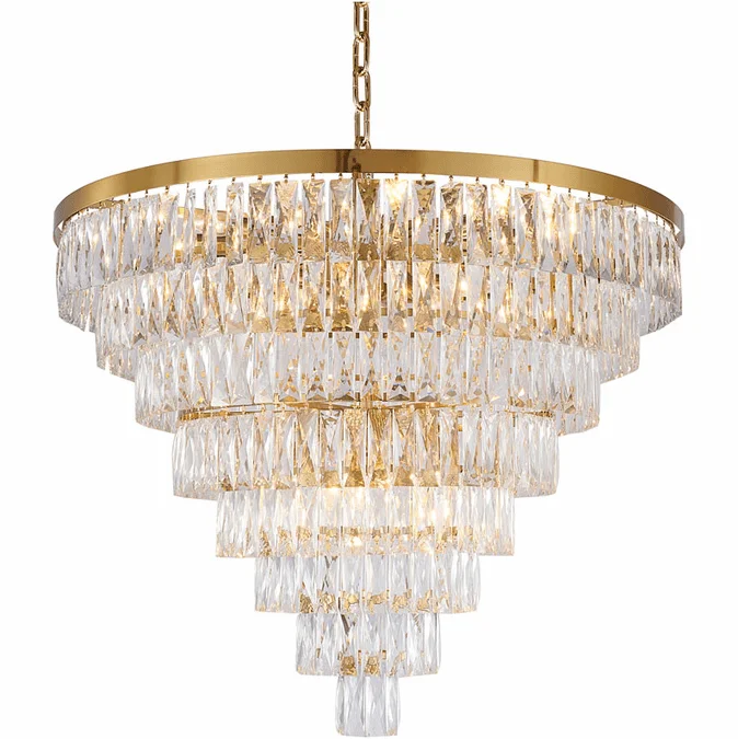 Bethel International OC46C36G Gold Hanging Light Fixture