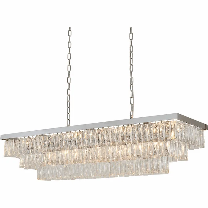 Bethel International OC47C48CH Chrome Kitchen Island Lighting