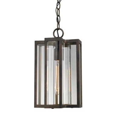 Bianca One Light Outdoor Pendant in Hazelnut Bronze (45|45147/1)