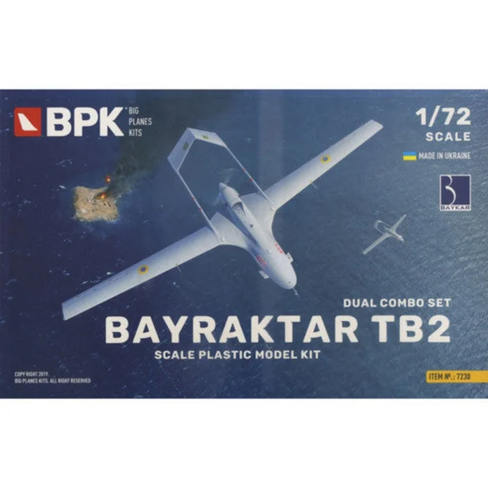 BIG PLANE KITS 1/72 Bayraktar TB2 Dual combo set 7230