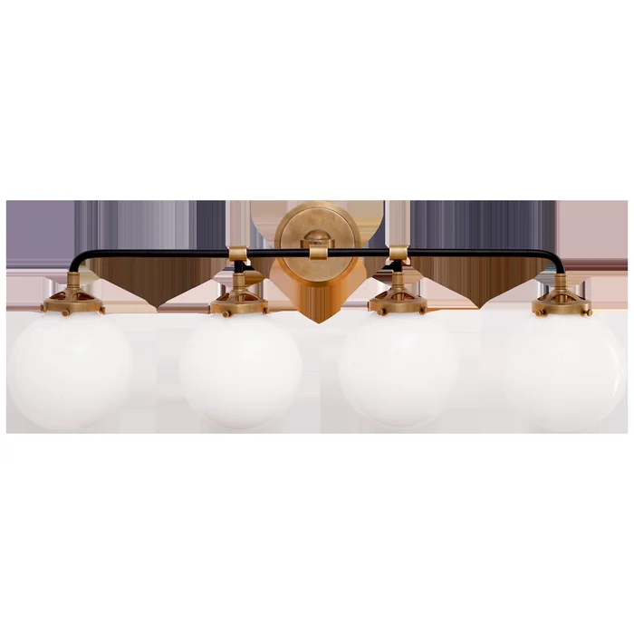 Bistro Four Light Bath Sconce
