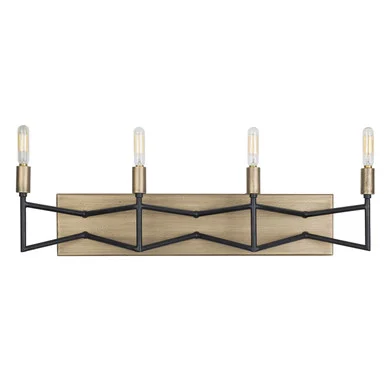 Bodie Four Light Bath in Havana Gold/Carbon (137|314B04HGCB)