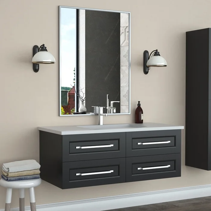 Border Silver 40 Mirror|Miroir Border de 40po argent - Image 2