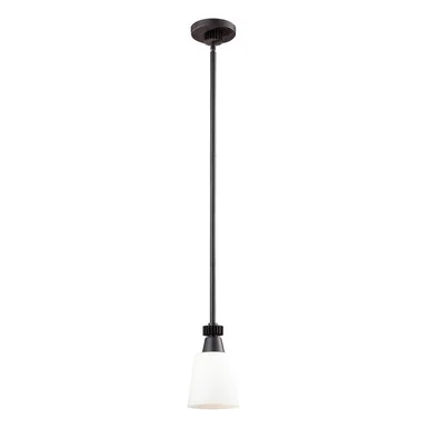 Boulton One Light Mini Pendant in Oil Rubbed Bronze (45|66240-1)