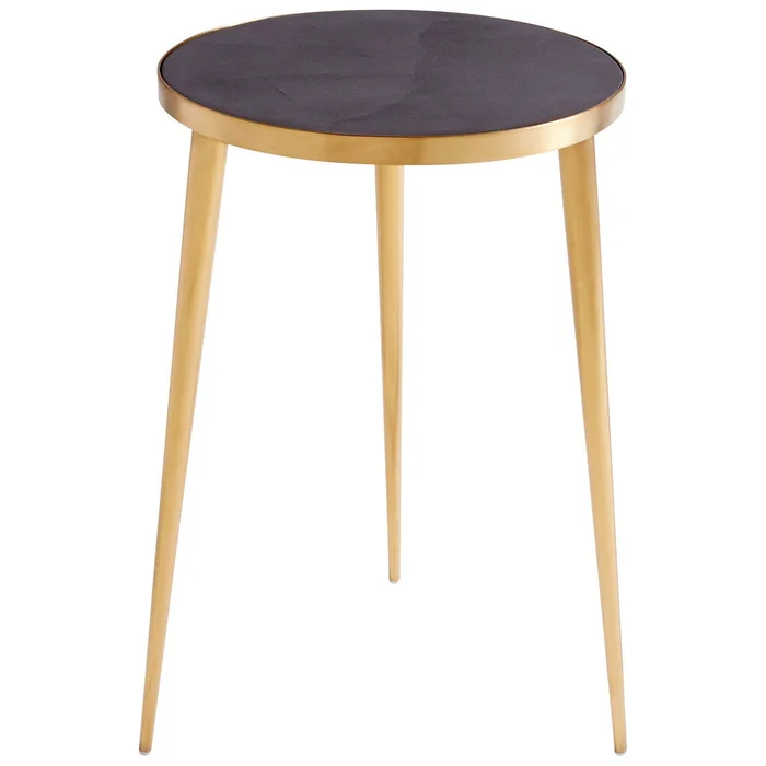 Bremen Side Table Gold By Cyan Design