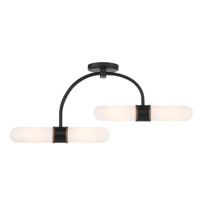 Brian Patrick Flynn Capsule 4 Light Semi Flush By Crystorama