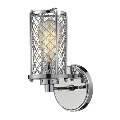 Brisbane One Light Wall Sconce in Polished Chrome (45|55000/1)