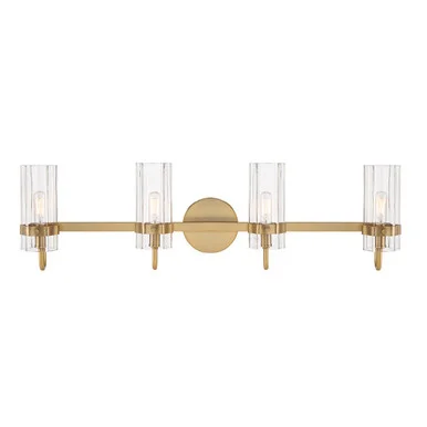 Brook Four Light Vanity in Gold (40|45464-010)