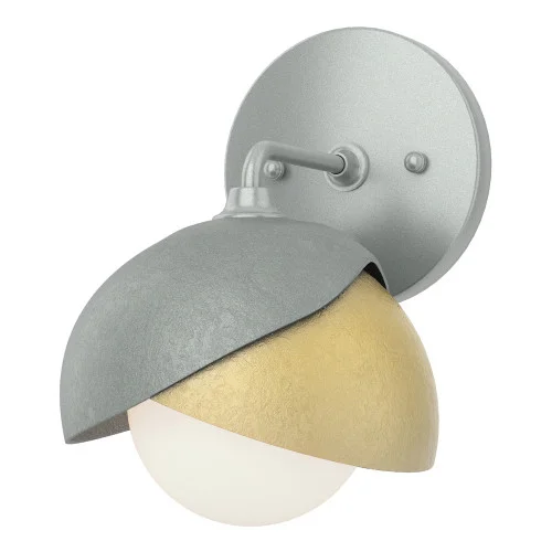 Brooklyn 1-Light Double Shade Bath Sconce (65|201374-SKT-82-86-GG0711)