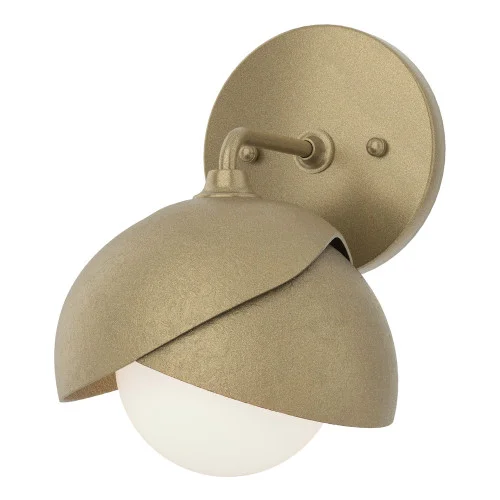 Brooklyn 1-Light Double Shade Bath Sconce (65|201374-SKT-84-84-GG0711)