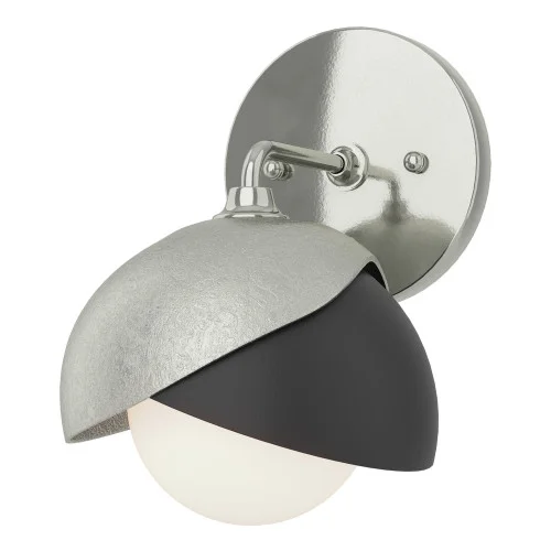 Brooklyn 1-Light Double Shade Bath Sconce (65|201374-SKT-85-10-GG0711)