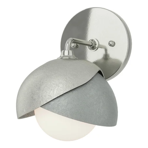 Brooklyn 1-Light Double Shade Bath Sconce (65|201374-SKT-85-82-GG0711)