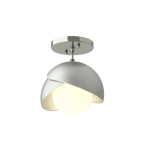 Brooklyn 1-Light Double Shade Semi-Flush (65|121377-SKT-85-82-GG0711)